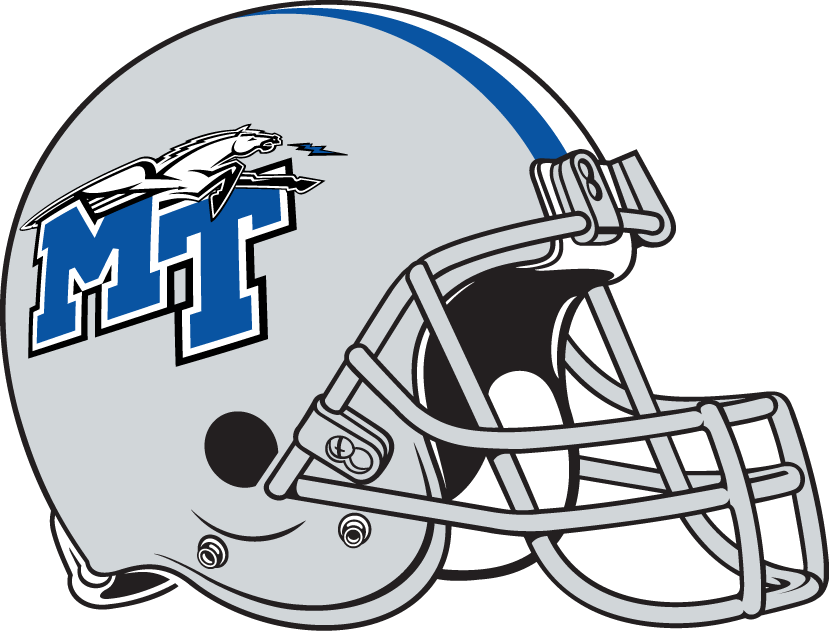 Middle Tennessee Blue Raiders 1998-Pres Helmet Logo DIY iron on transfer (heat transfer)